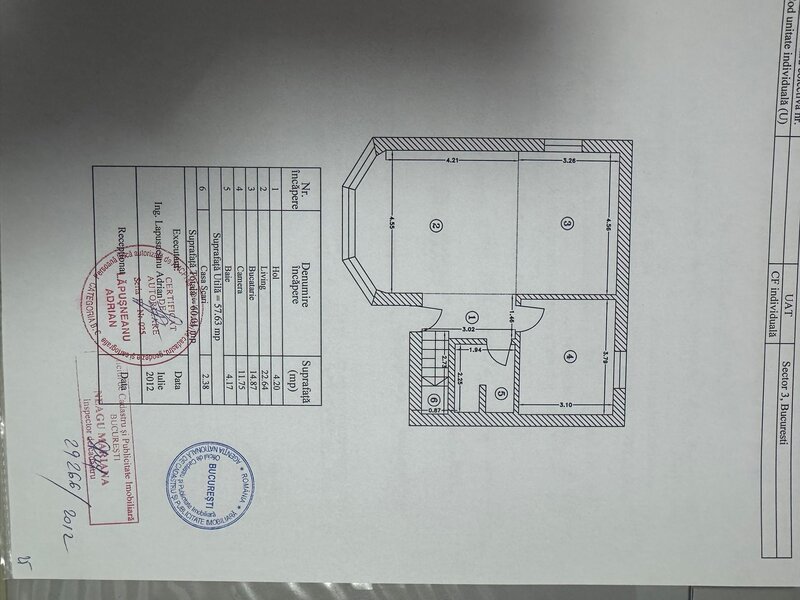Cartierul 23 August  Vanzare Duplex Strada Bumbacari  0% comision